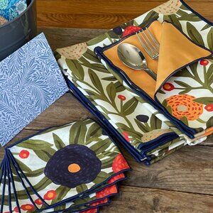 Artisan Bundle- Napkins/Coasters/Towel/Bucket/Bag-NEW